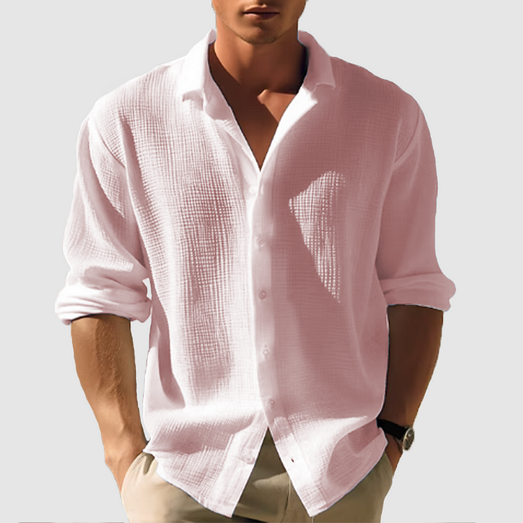 VALENTINI™ | Camicia con colletto  con bottoni