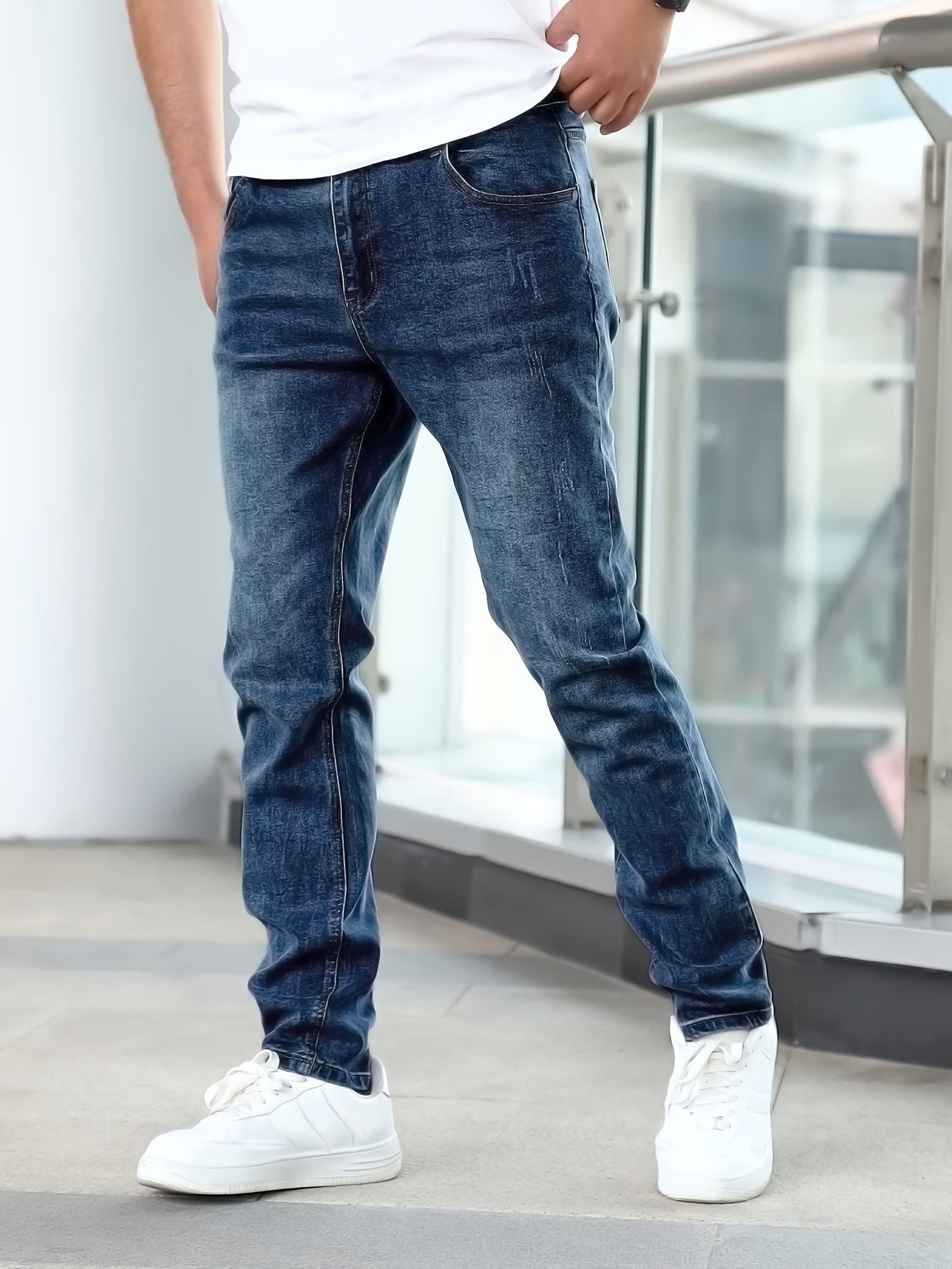 VALENTINI™ | Jeans da uomo in denim lavato
