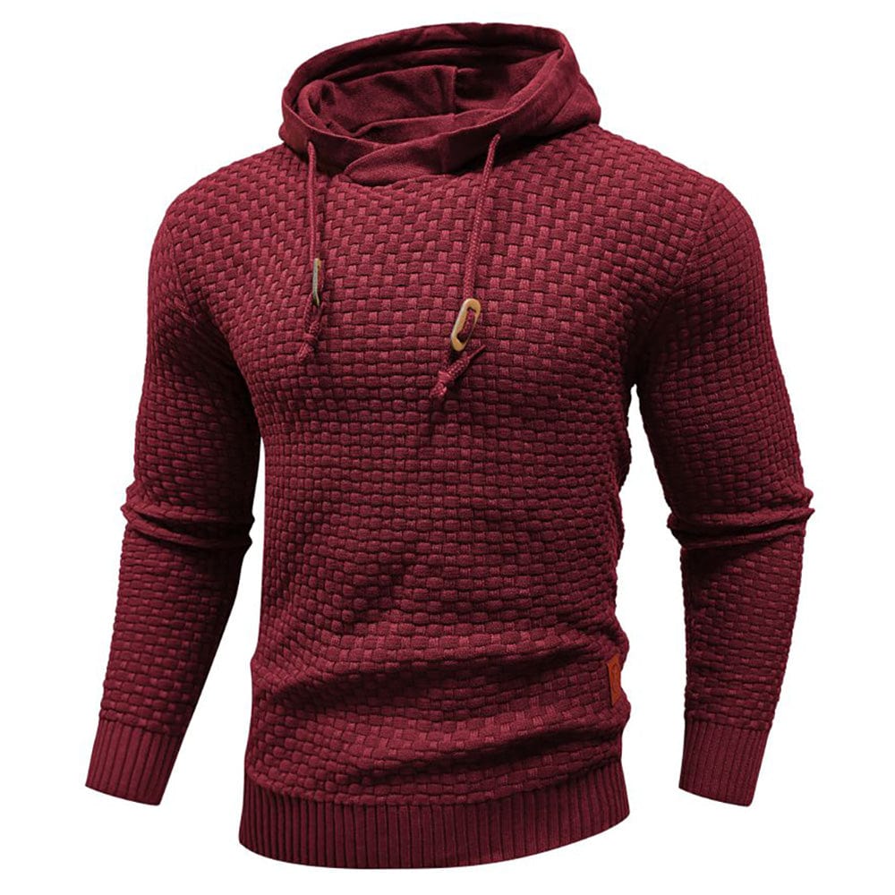 VALENTINI™ | Felpa con cappuccio in lana