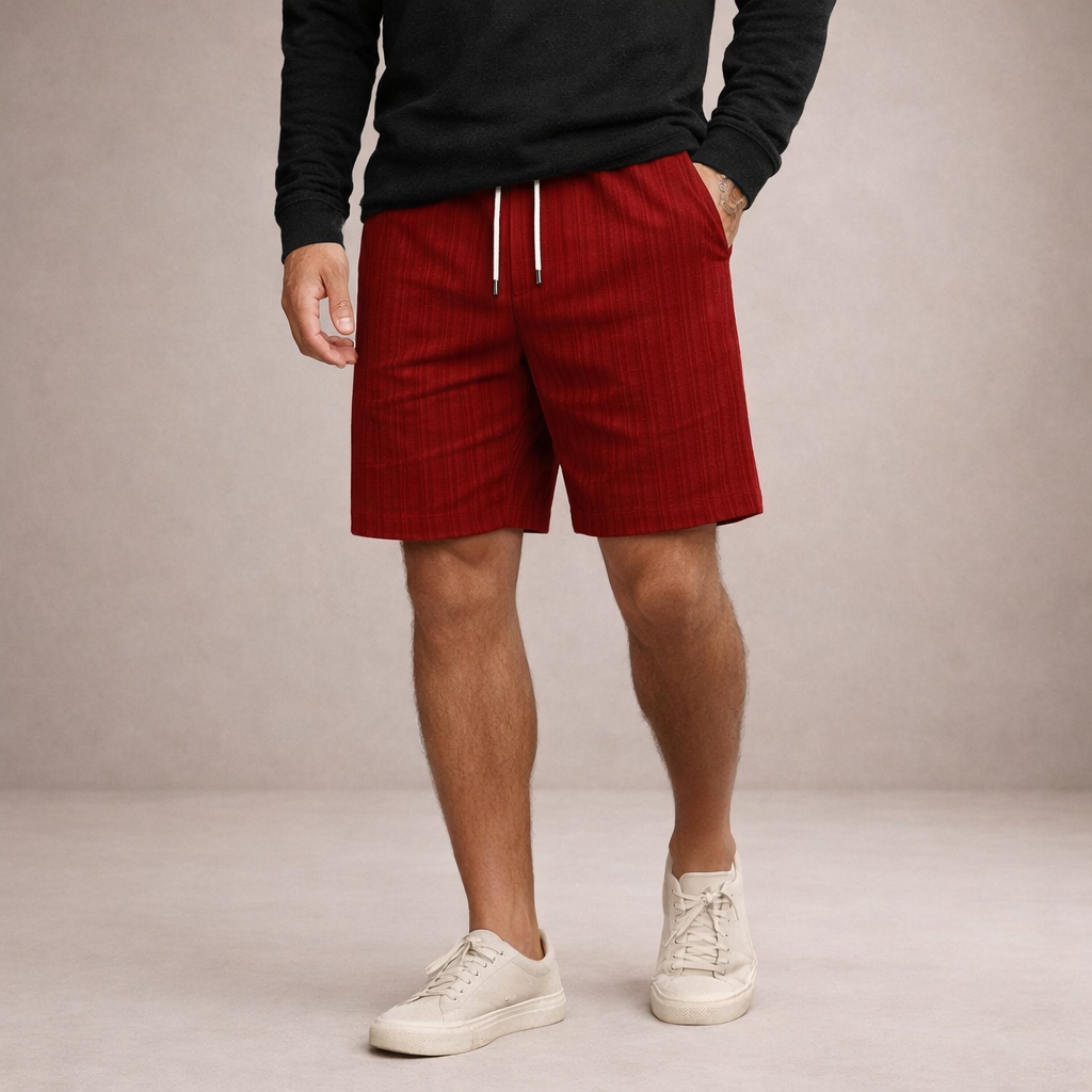 VALENTINI™ | Pantaloncini in lino casual