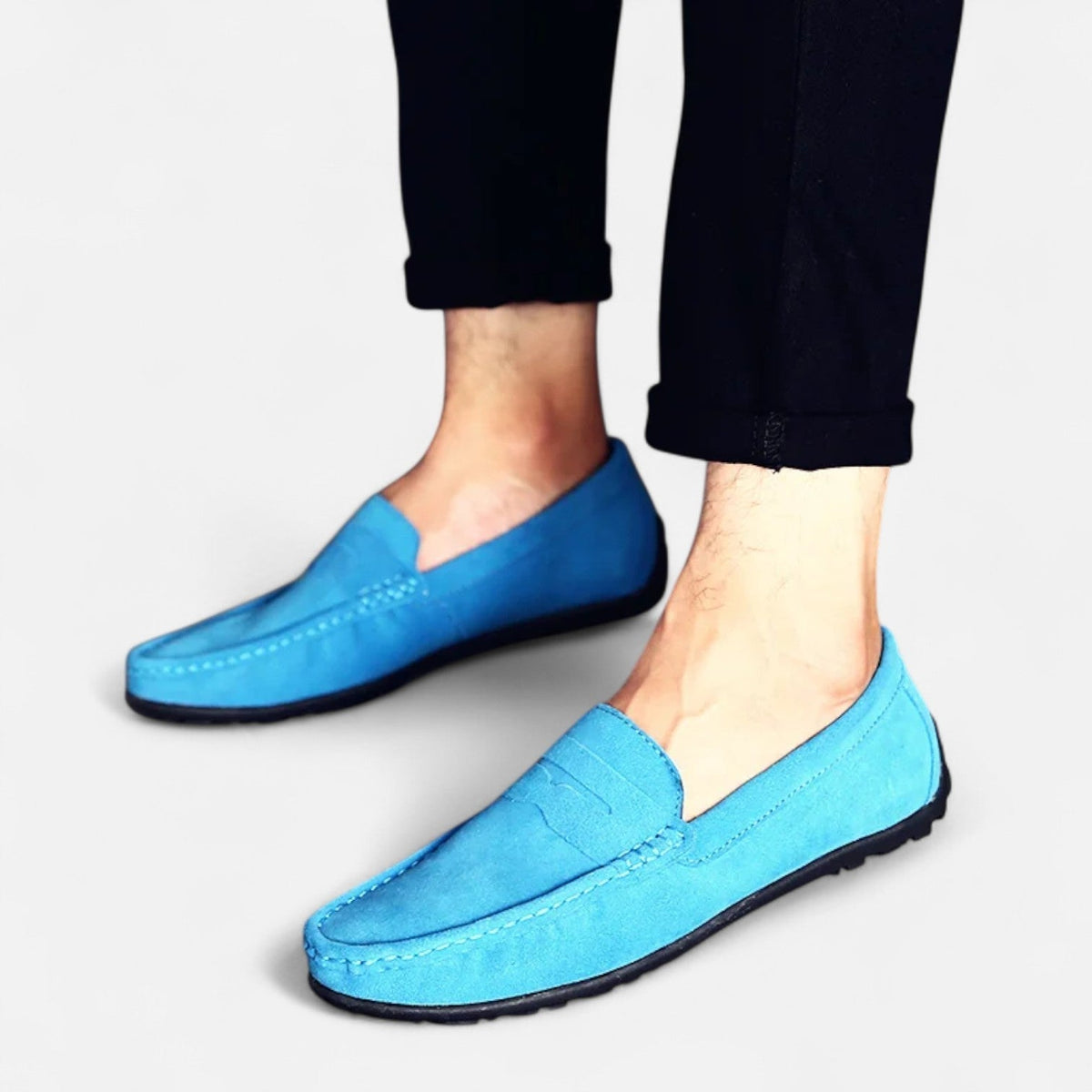 VALENTINI™ | Scarpe slip-on in camoscio