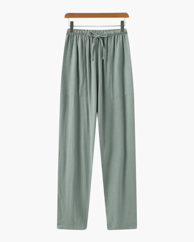 VALENTINI™ | Pantaloni leggeri in lino