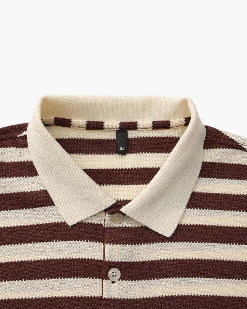 VALENTINI™ | POLO A RIGHE IN STILE COSTIERO