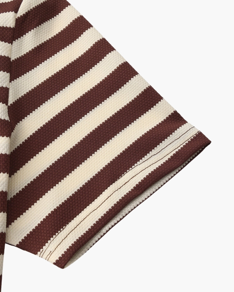 VALENTINI™ | POLO A RIGHE IN STILE COSTIERO