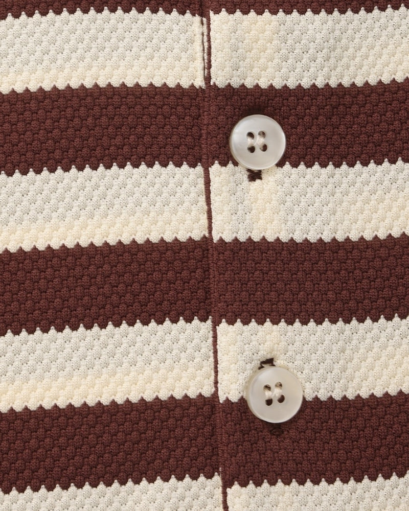 VALENTINI™ | POLO A RIGHE IN STILE COSTIERO