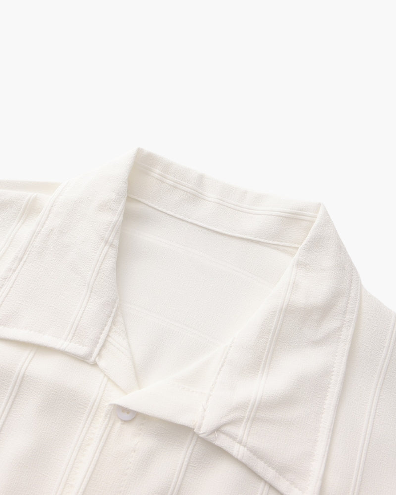 VALENTINI™ | Camicia testurizzata a coste
