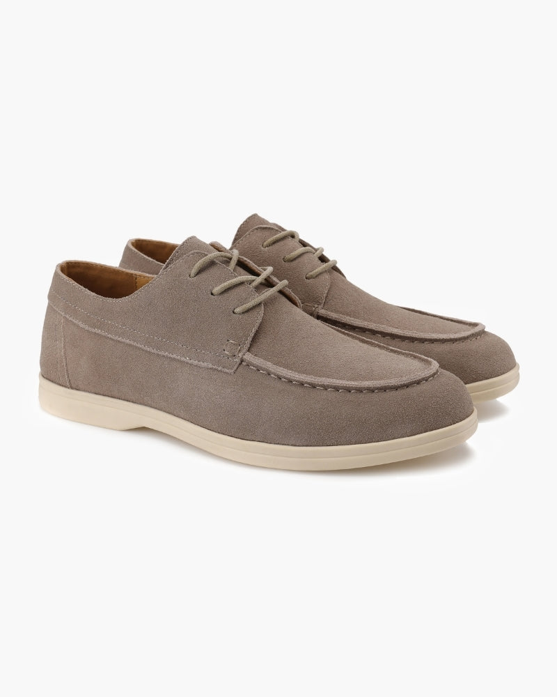 VALENTINI™ | Scarpe stringate in camoscio