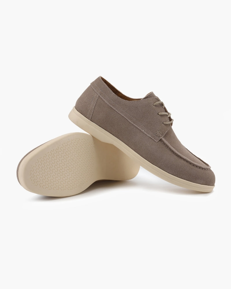 VALENTINI™ | Scarpe stringate in camoscio