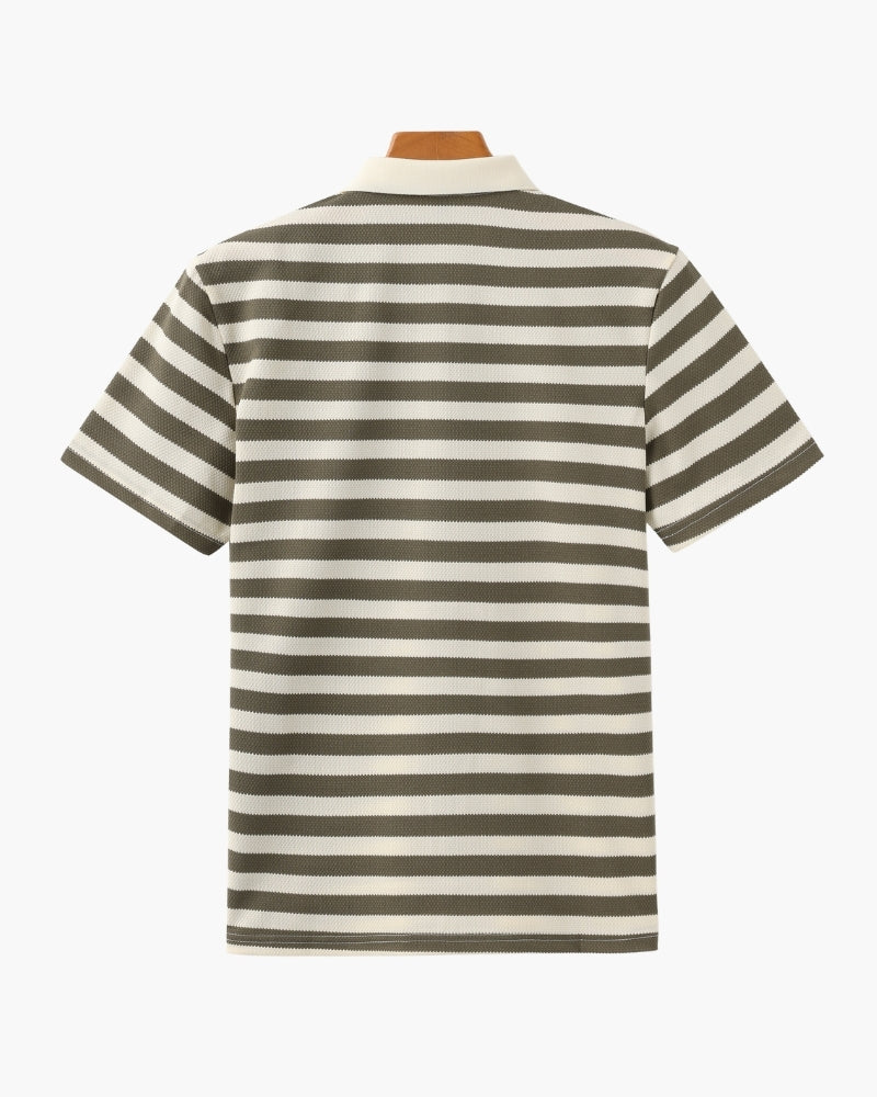VALENTINI™ | POLO A RIGHE IN STILE COSTIERO