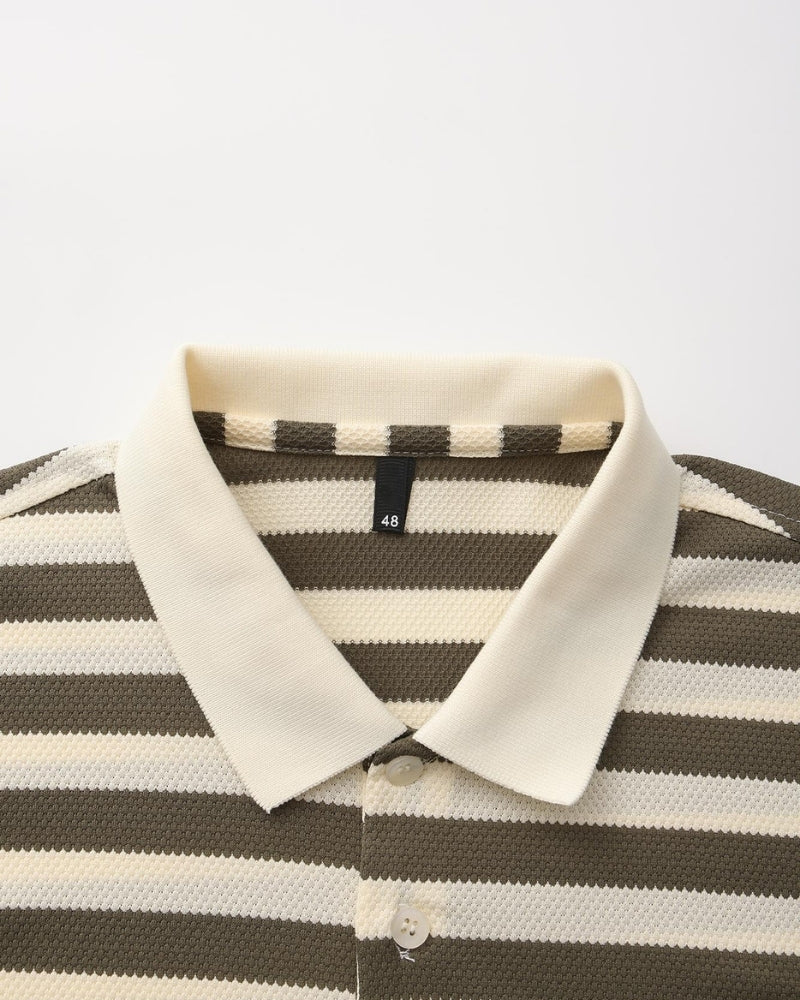 VALENTINI™ | POLO A RIGHE IN STILE COSTIERO