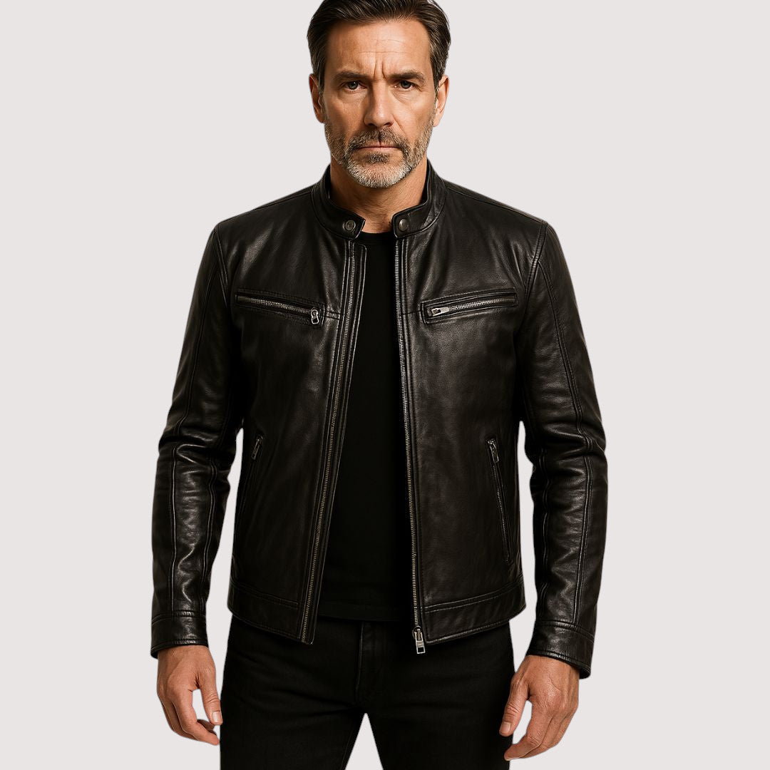 VALENTINI™ | Giacca in pelle da uomo
