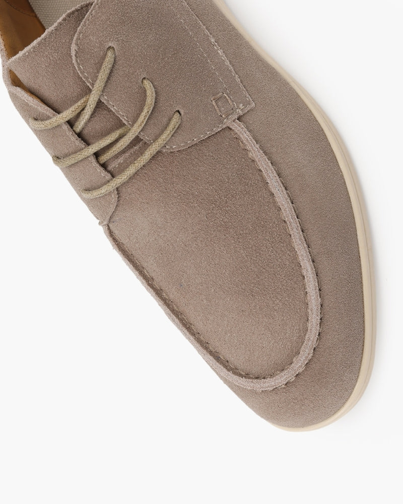 VALENTINI™ | Scarpe stringate in camoscio