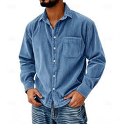 VALENTINI™ | Camicia lunga in velluto a coste