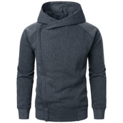 VALENTINI™ | Felpa con cappuccio e cerniera incrociata