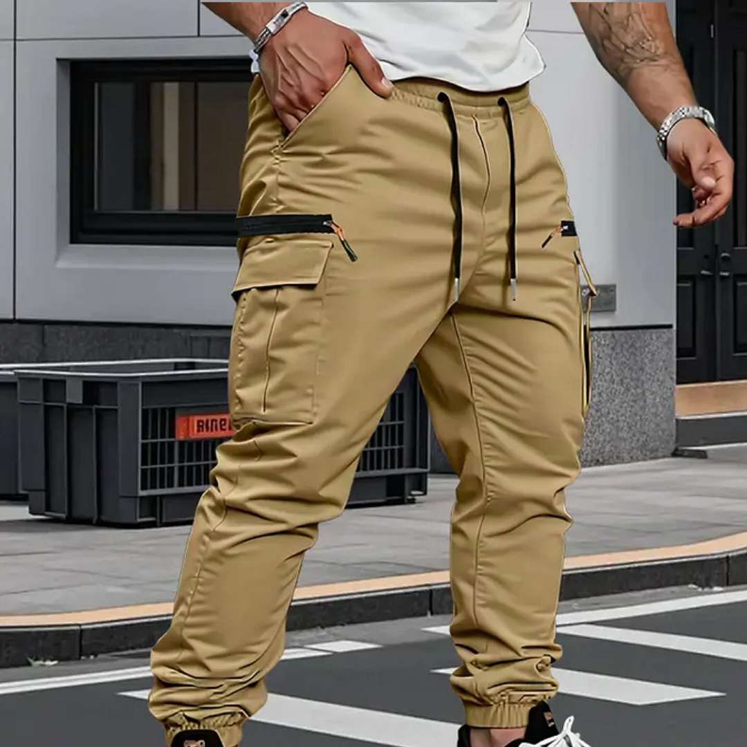 VALENTINI™ | Jogger da uomo elasticizzato a taglio affusolato