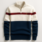 VALENTINI™ | Maglia a maniche lunghe con collo a zip