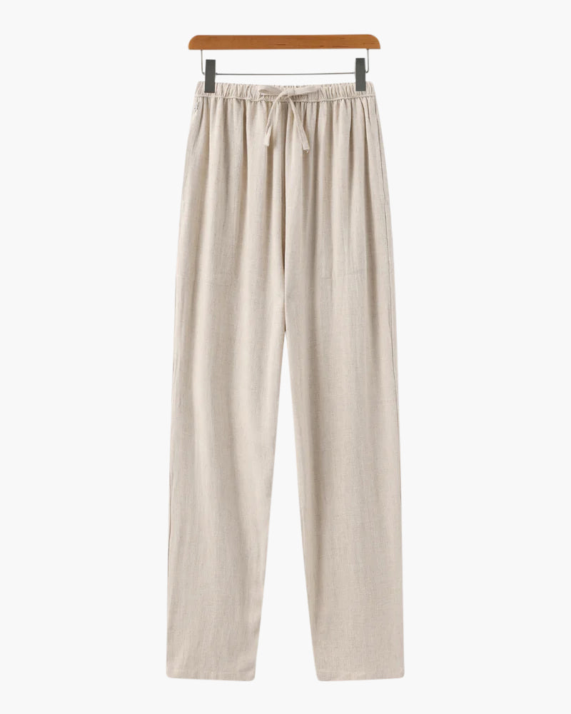 VALENTINI™ | Pantaloni leggeri in lino
