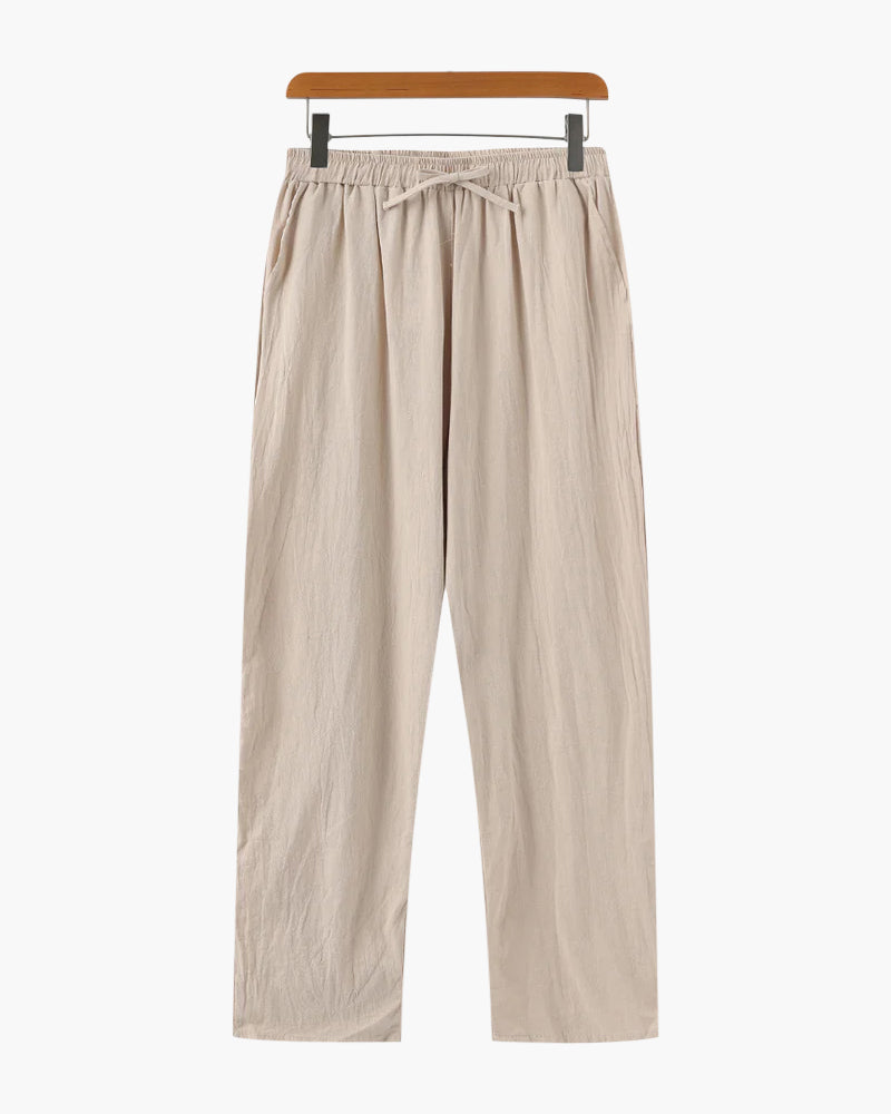VALENTINI™ | Pantaloni leggeri in lino traspiranti