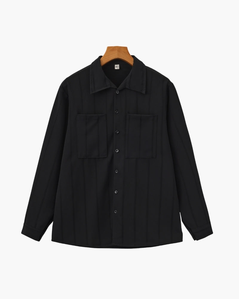 VALENTINI™ | Camicia testurizzata a coste