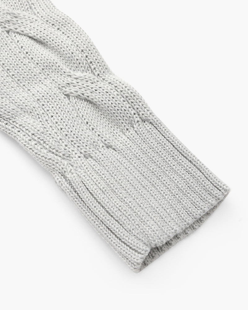 VALENTINI™ | COTONE CON ZIP A METÀ