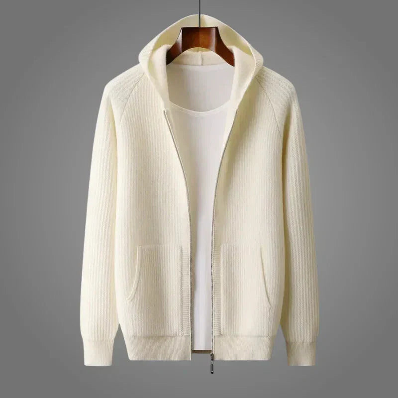 VALENTINI™ | Cardigan con cappuccio