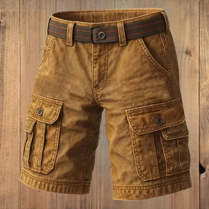VALENTINI™ | Pantaloncini cargo corti da uomo con cintura