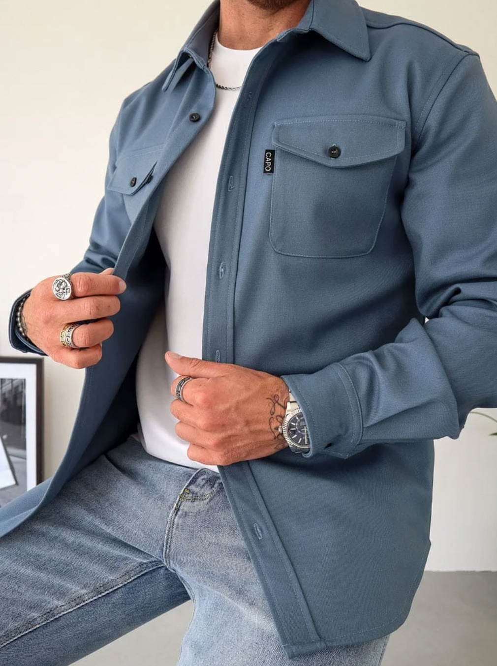 VALENTINI™ | Giacca a camicia