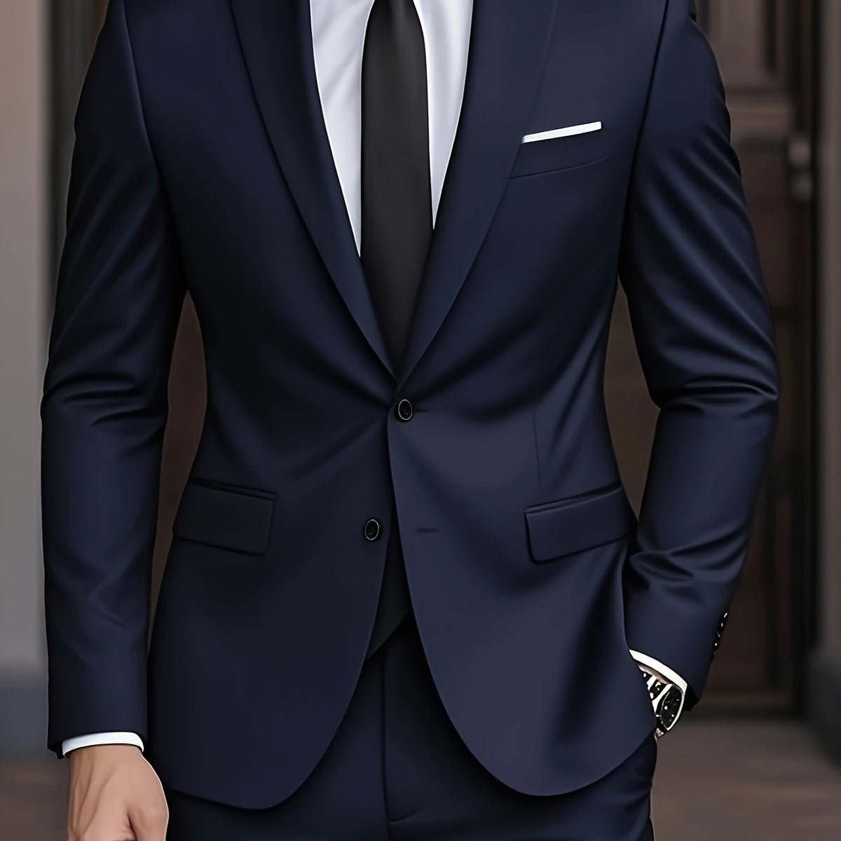 VALENTINI™ | Abito da uomo a due pezzi slim