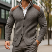 VALENTINI™ | Giacca da uomo in maglia testurizzata