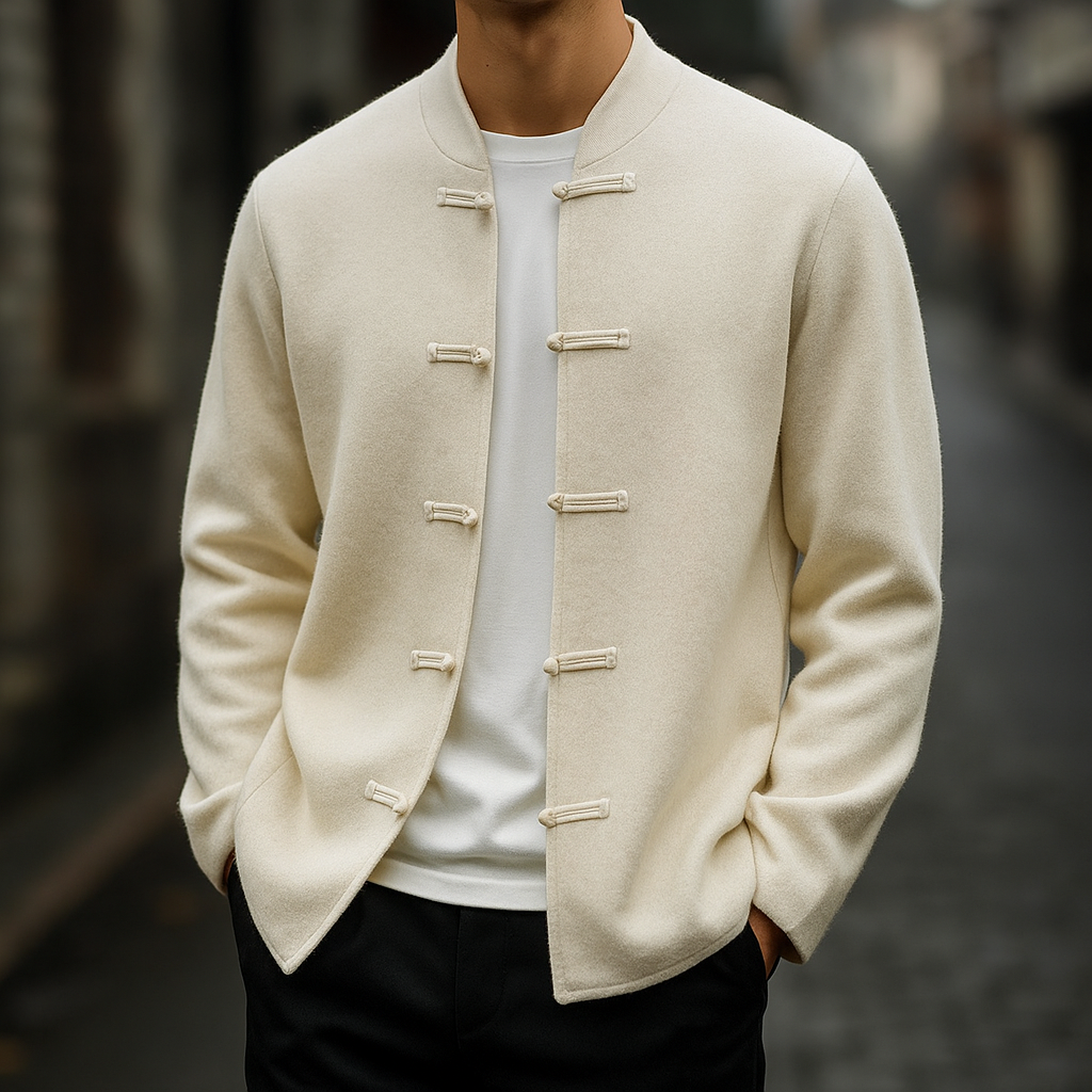 VALENTINI™ | Cardigan classico con collo alto