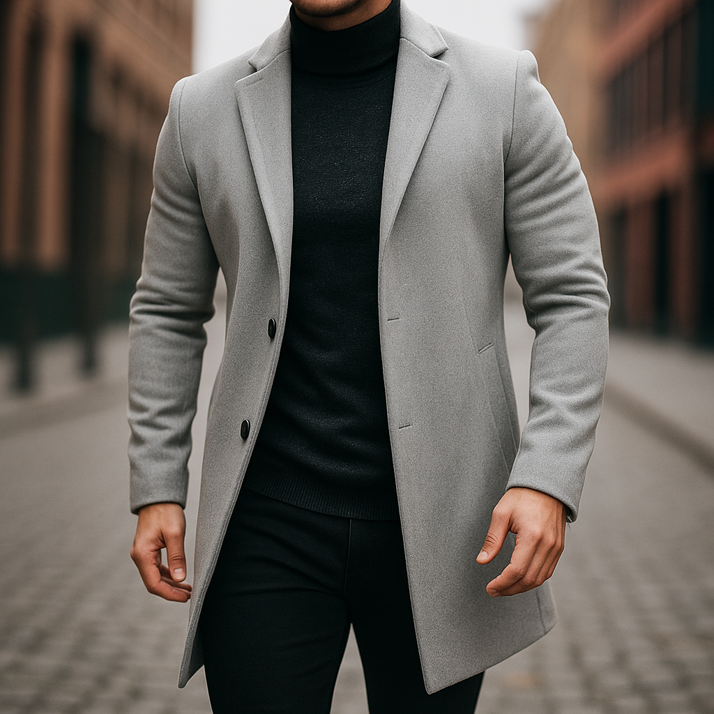 VALENTINI™ | Cappotto trench in lana da uomo