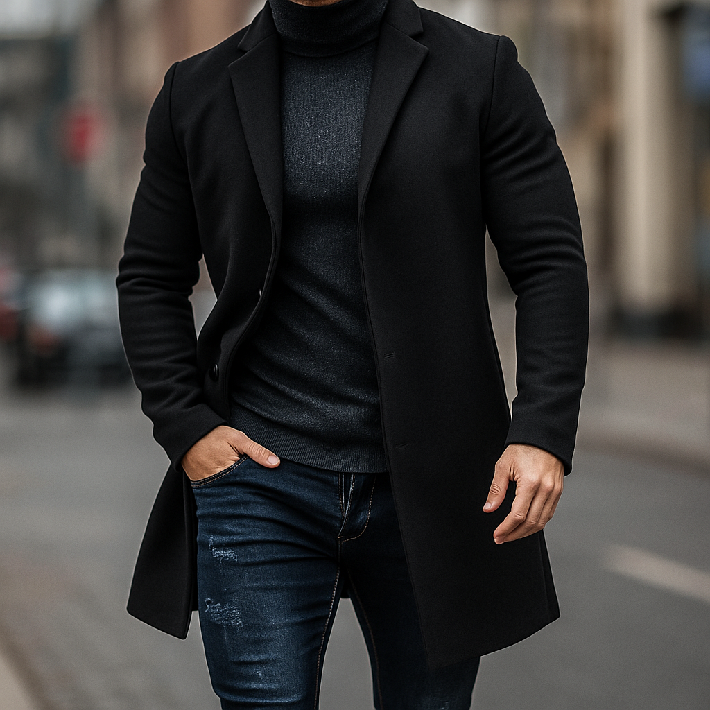 VALENTINI™ | Cappotto trench in lana da uomo