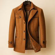 VALENTINI™ | Cappotto di lana a strati