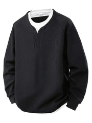 VALENTINI™ | Maglione con motivo a nido d'ape