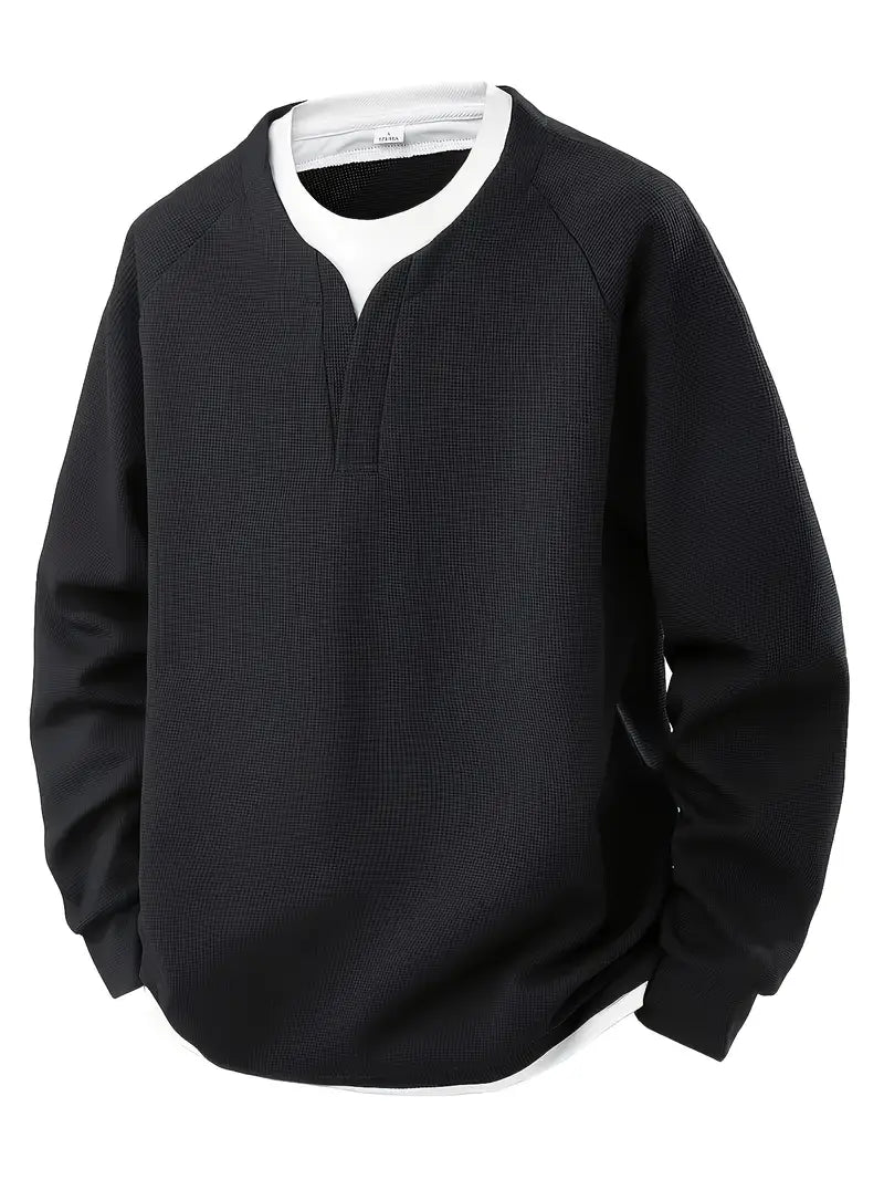 VALENTINI™ | Maglione con motivo a nido d'ape