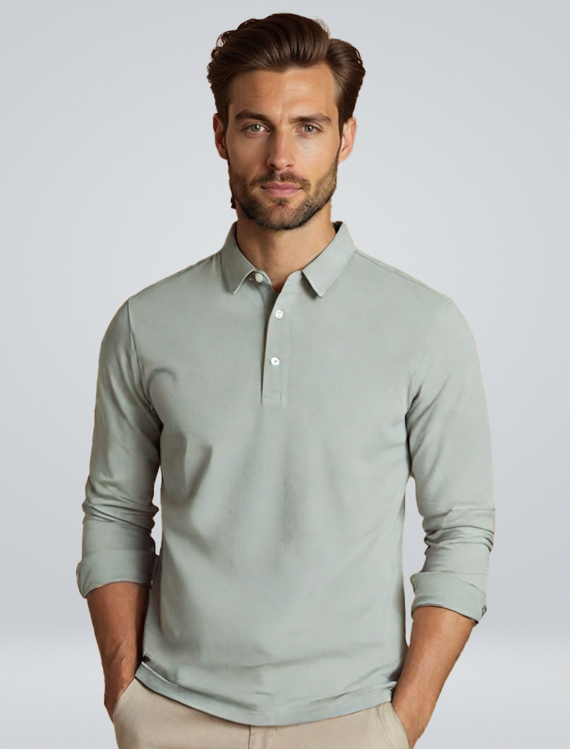 VALENTINI™ | Camicia a maniche lunghe con colletto
