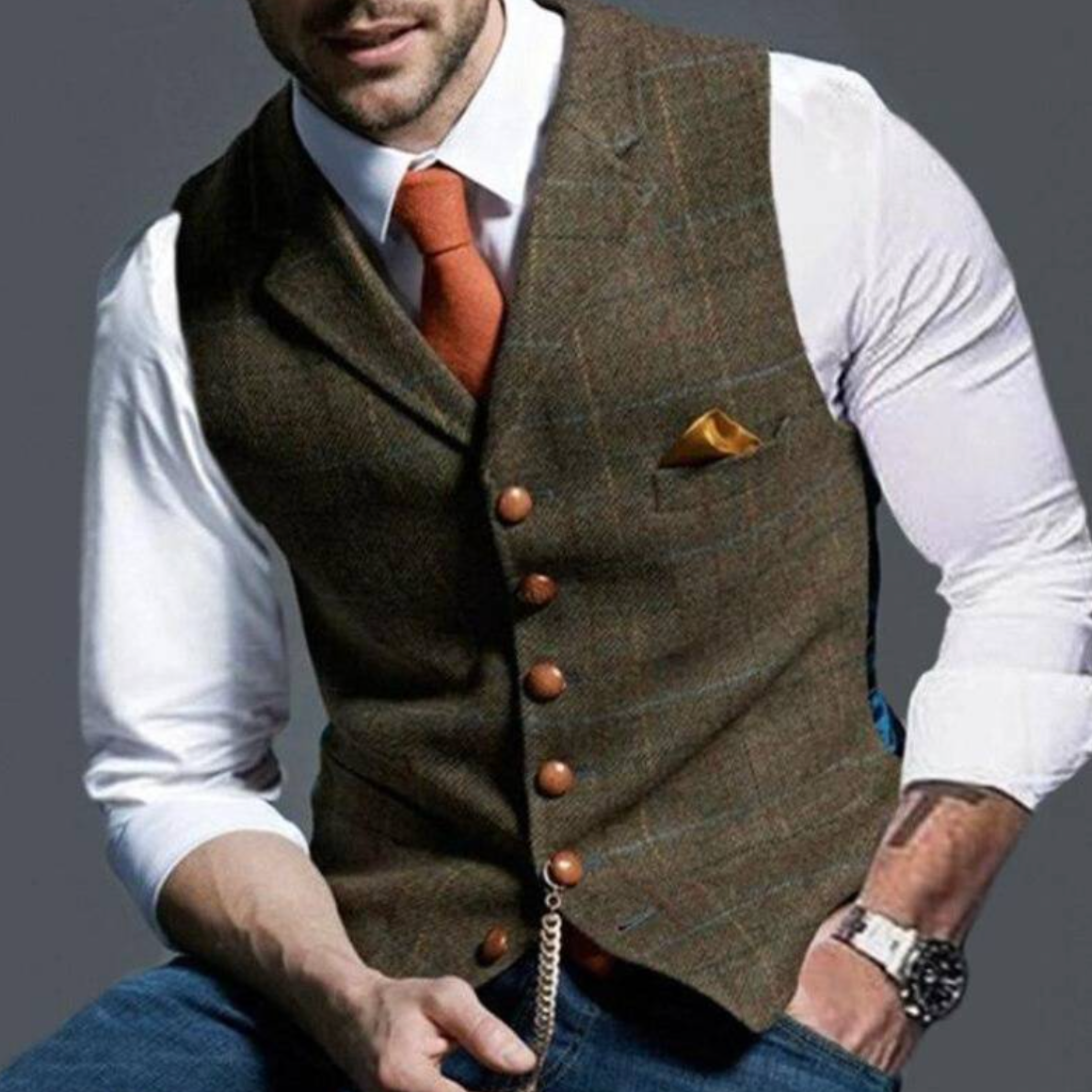 VALENTINI™ | Gilet da completo slim fit