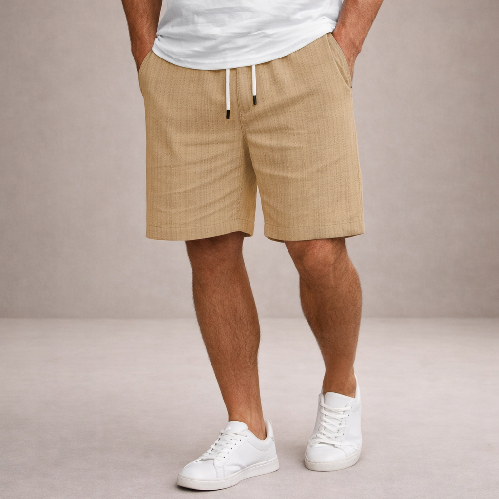 VALENTINI™ | Pantaloncini in lino casual
