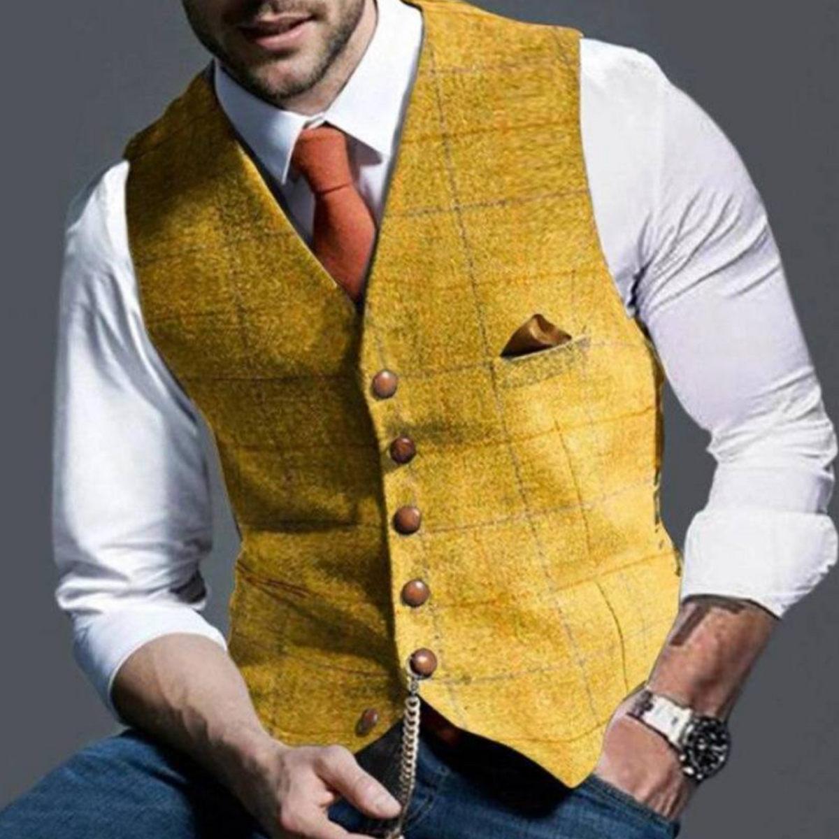 VALENTINI™ | Gilet da completo slim fit