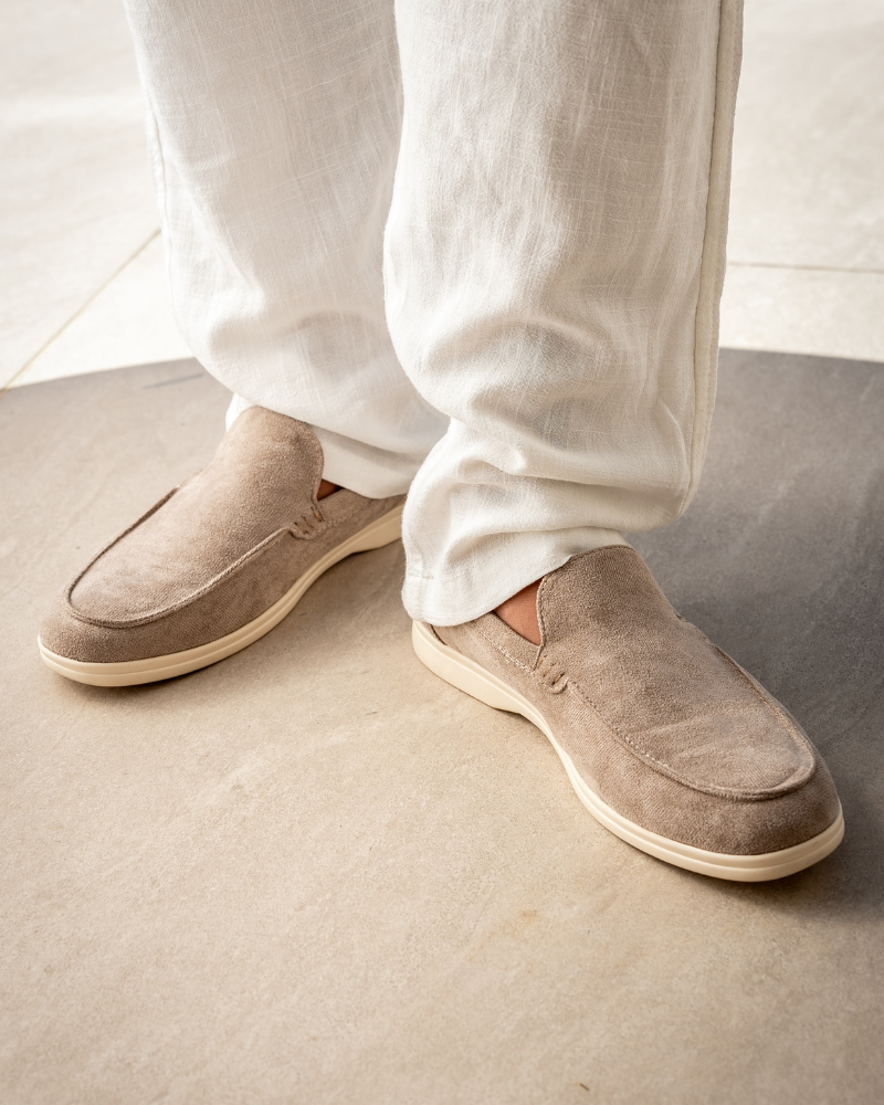 VALENTINI™ | Mocassino da uomo in camoscio idrorepellente