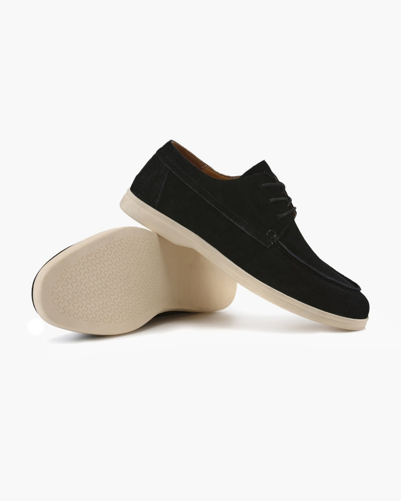 VALENTINI™ | Scarpe stringate in camoscio
