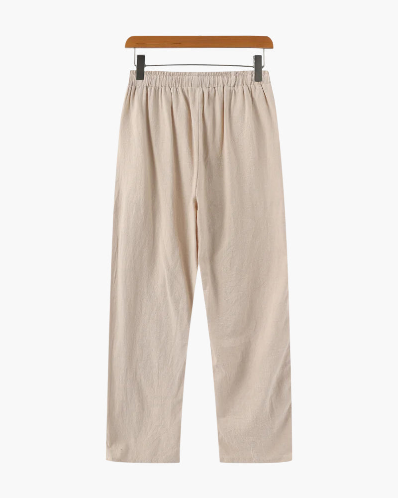 VALENTINI™ | Pantaloni leggeri in lino traspiranti