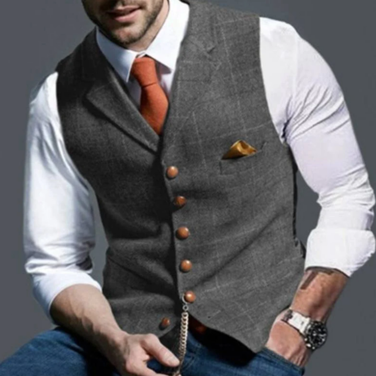 VALENTINI™ | Gilet da completo slim fit