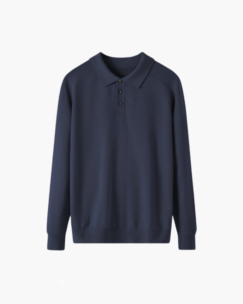 VALENTINI™ | Polo in lana di pregio