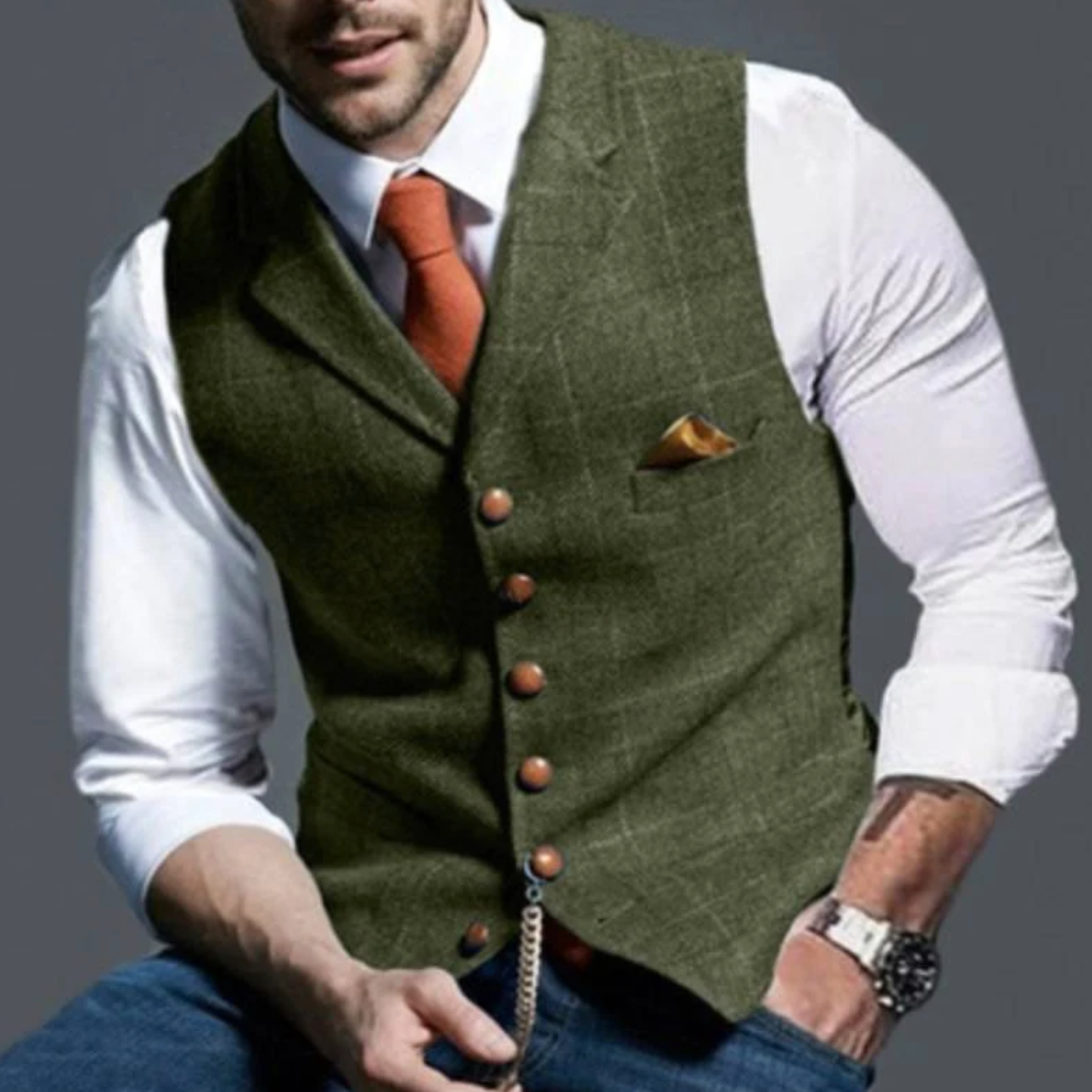 VALENTINI™ | Gilet da completo slim fit