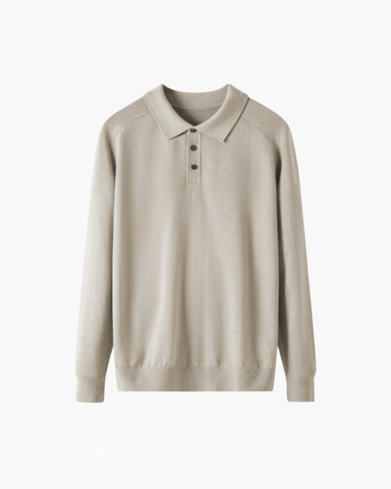 VALENTINI™ | Polo in lana di pregio