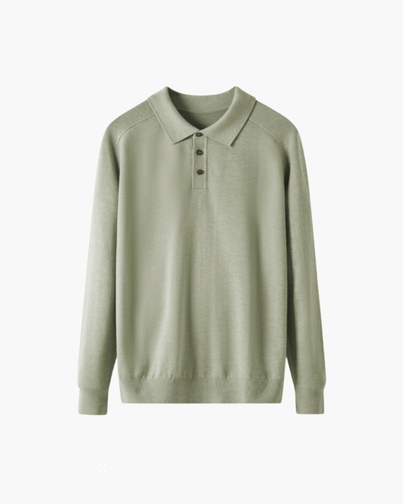 VALENTINI™ | Polo in lana di pregio
