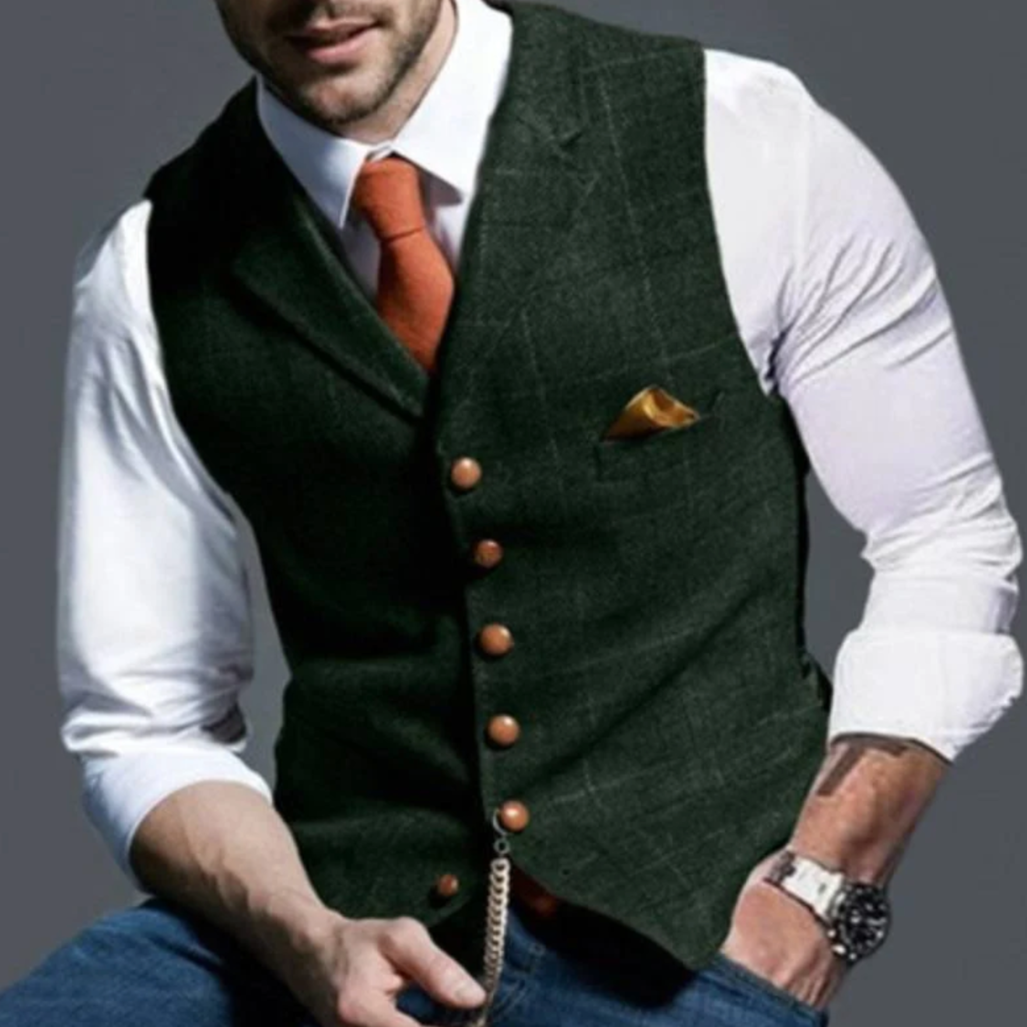 VALENTINI™ | Gilet da completo slim fit