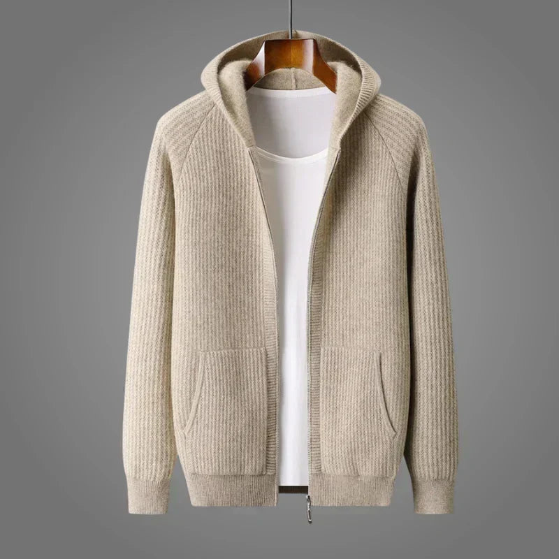 VALENTINI™ | Cardigan con cappuccio