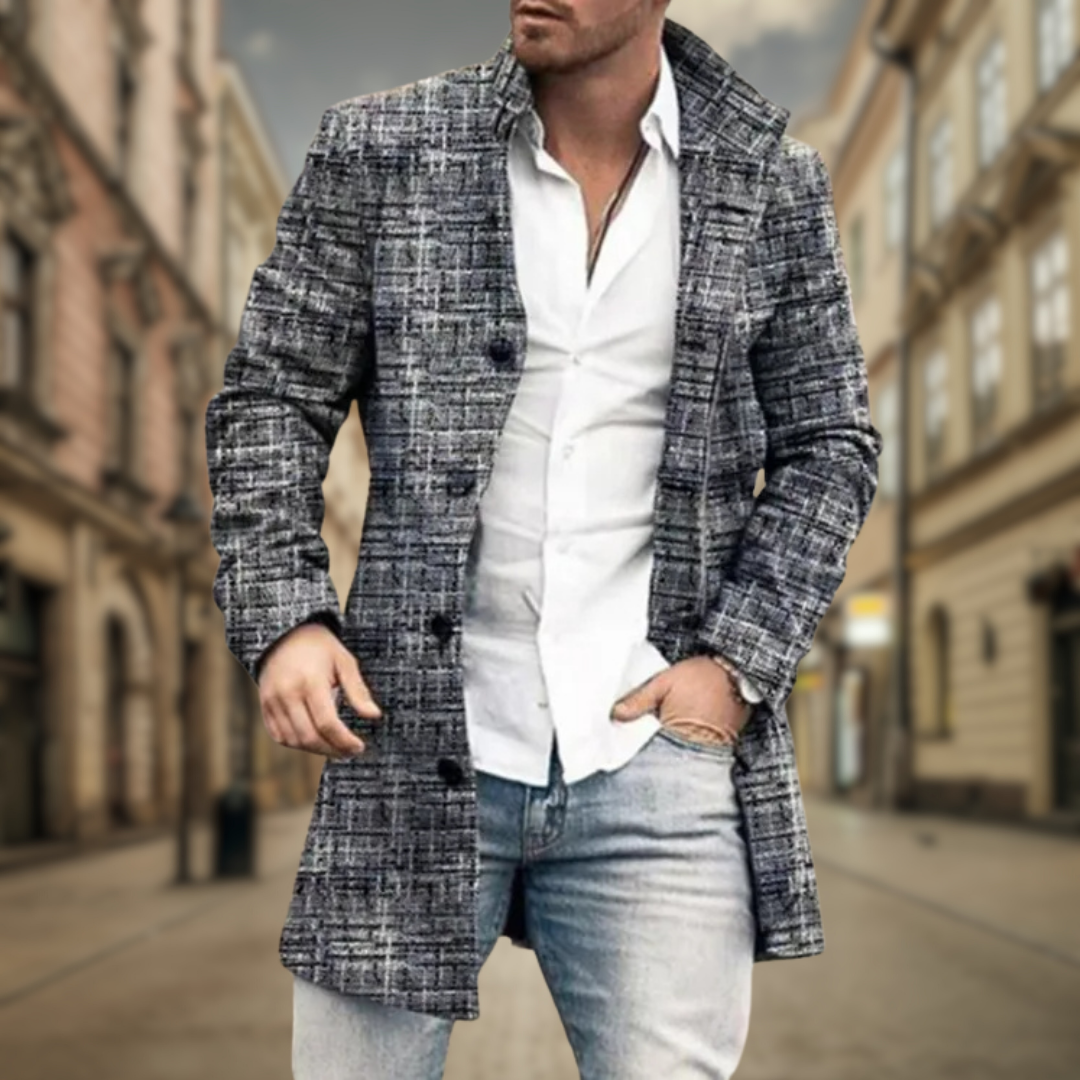 VALENTINI™ | Cappotto in lana su misura da uomo